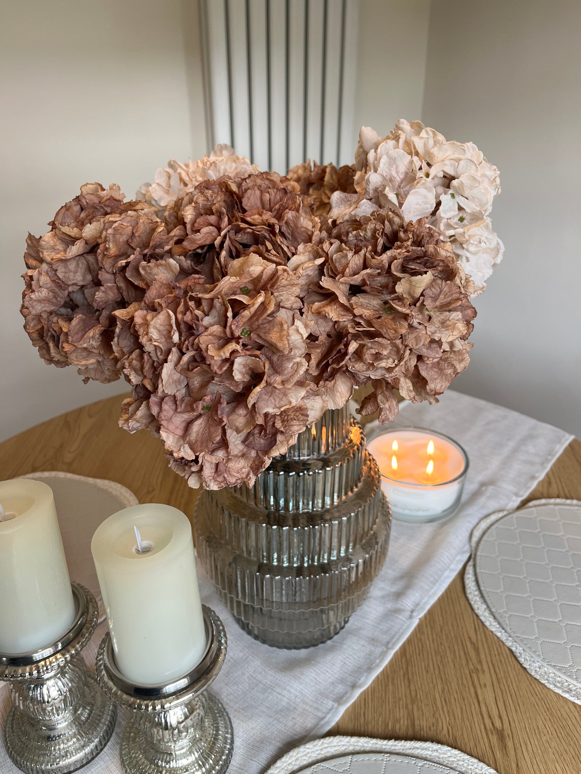 Cappuccino Dried Hydrangeas