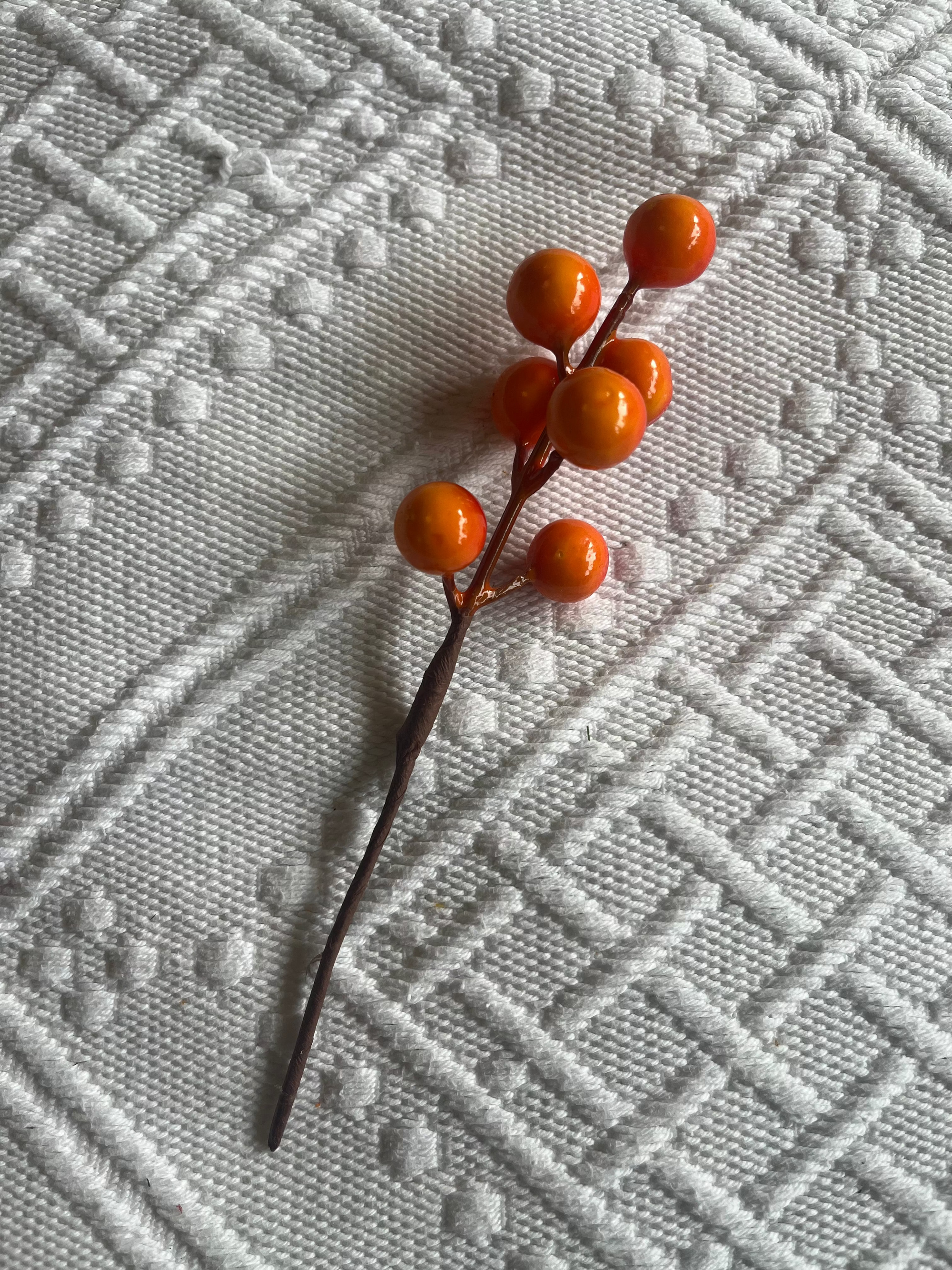 Orange Berry Picks (Singular)