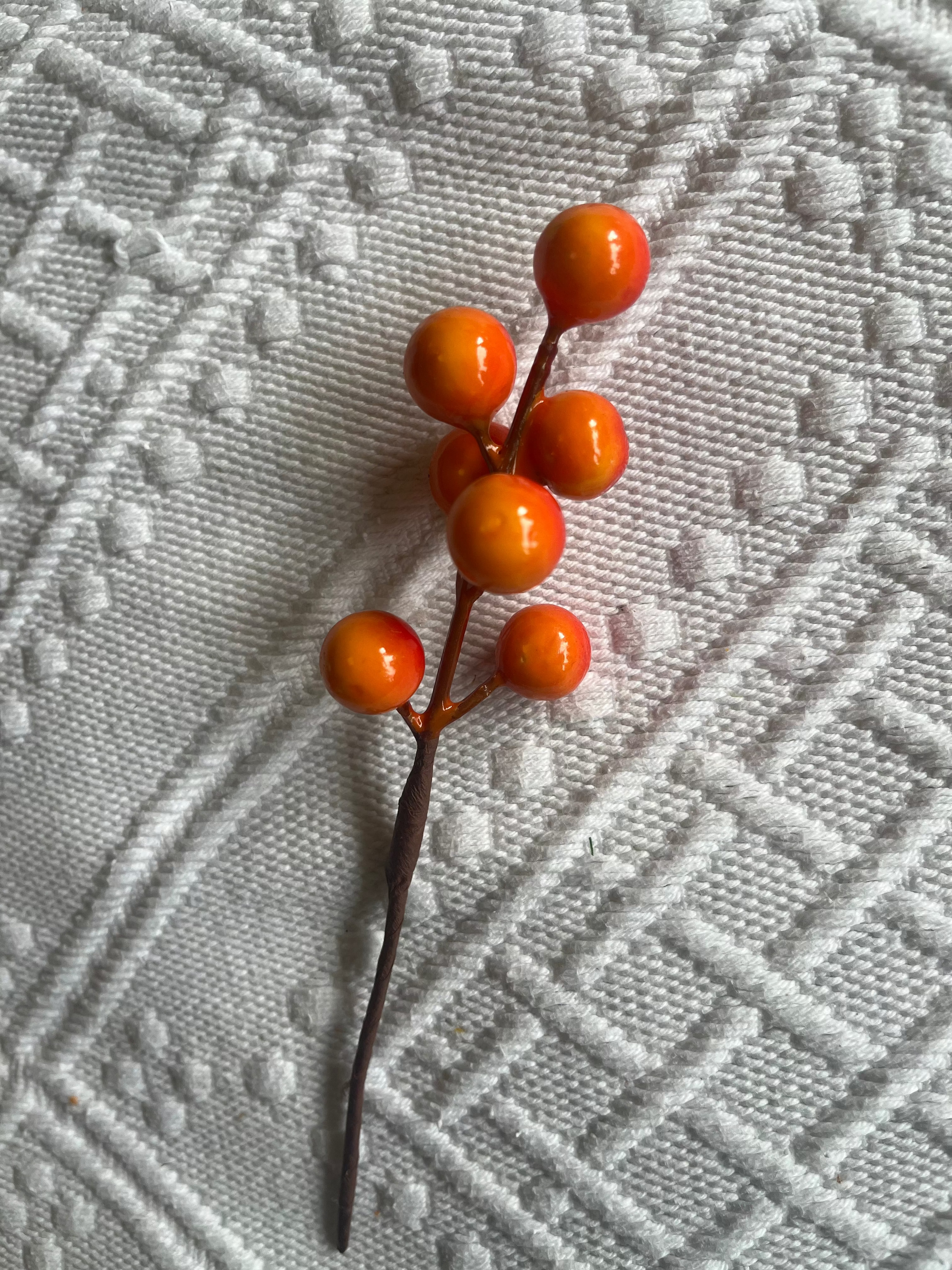 Orange Berry Picks (Singular)