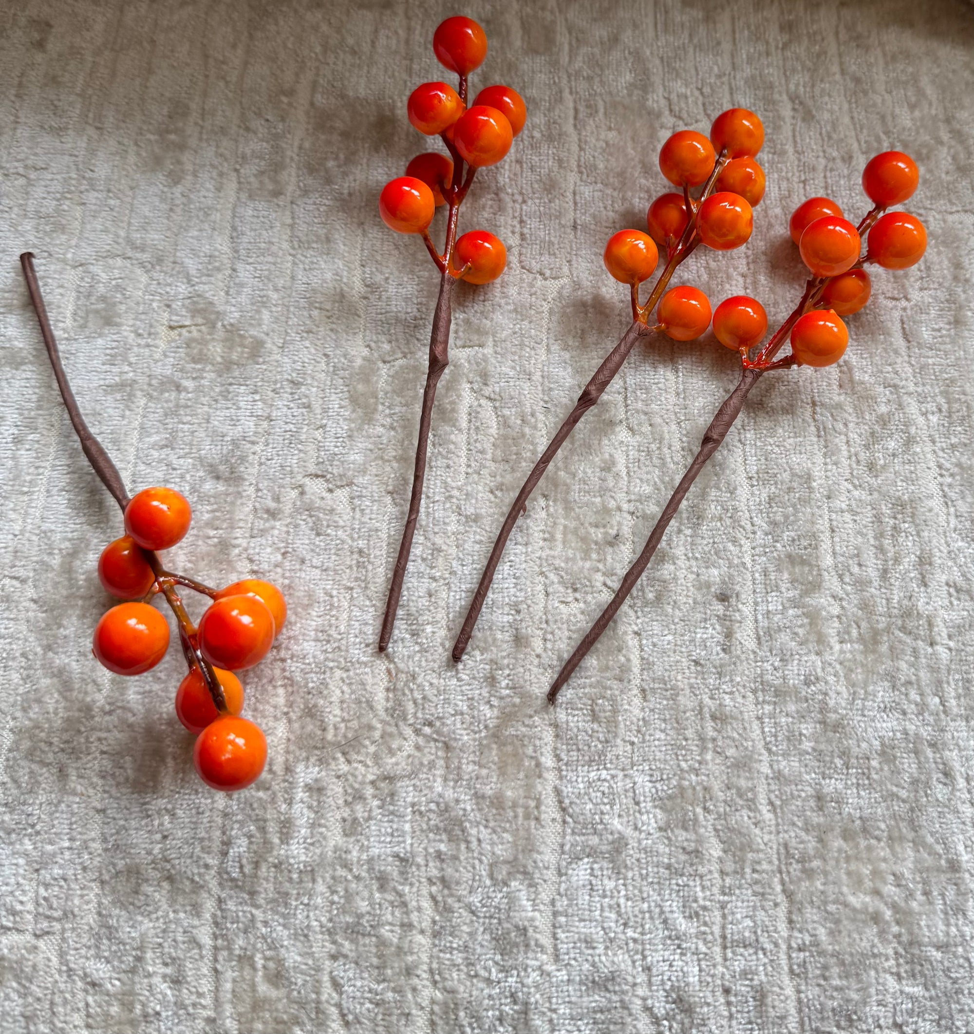 Orange Berry Picks (Singular)