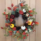 60cm Autumn Pumpkin Wreath