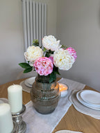 White Real Touch Peony
