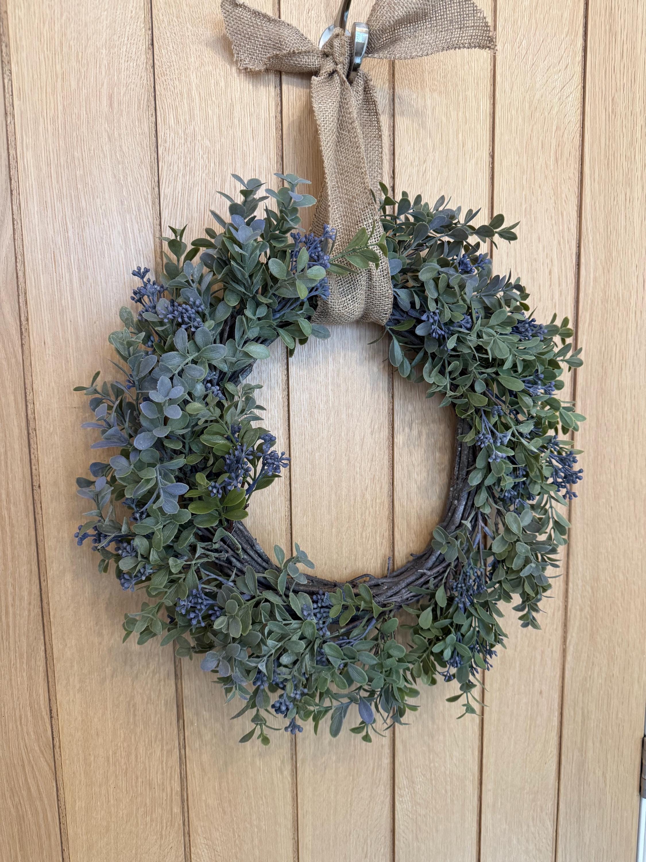 40cm Lavender Wreath