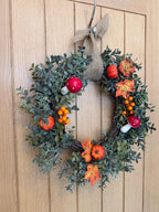 40cm Autumn Toadstool Wreath